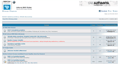 Desktop Screenshot of forumai.bmw-klubas.lt